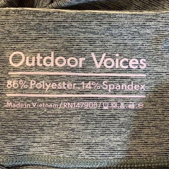Outdoor Voices Women's 7/8 Gradient Pull‎ On Ombre Activewear Leggings Size XS - Picture 8 of 13